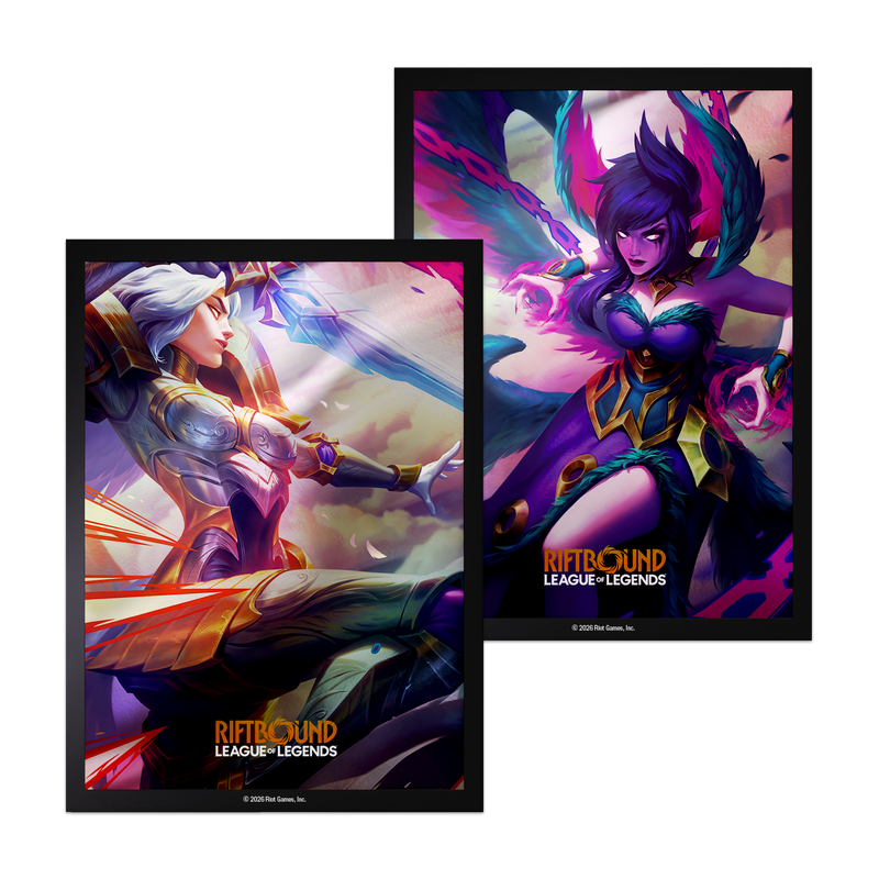 Riftbound League of Legends TCG: Vendetta Art Sleeve #4 (Kayle vs Morgana)