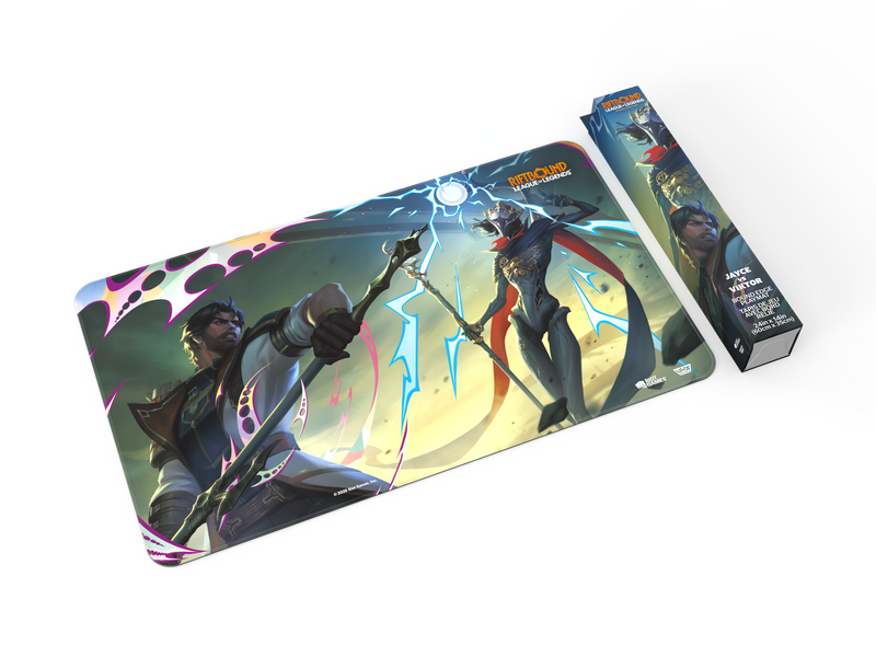 Riftbound League of Legends TCG: Vendetta Playmat #2 (Jayce vs Viktor) Card Game Accessories UVS Games