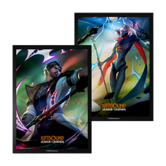 Riftbound League of Legends TCG: Vendetta Art Sleeve #2 (Jayce vs Viktor) Card Game Accessories UVS Games