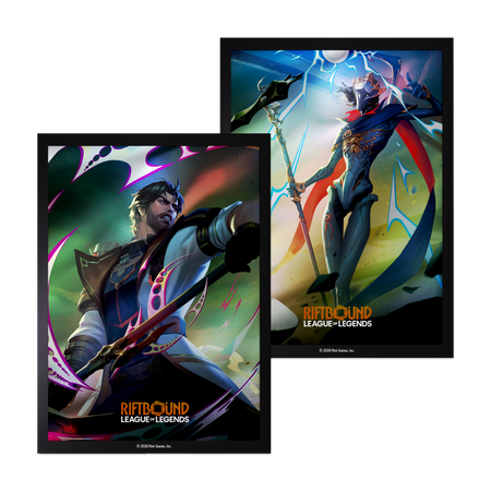 Riftbound League of Legends TCG: Vendetta Art Sleeve #2 (Jayce vs Viktor) Card Game Accessories UVS Games