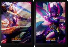 Riftbound League of Legends TCG: Vendetta Art Sleeve #4 (Kayle vs Morgana)