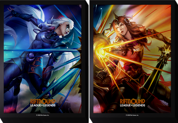 Riftbound League of Legends TCG: Vendetta Art Sleeve #3 (Diana vs Leona)