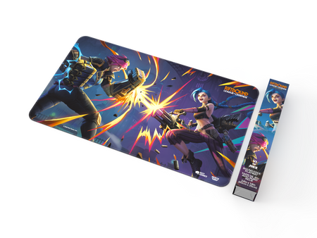 Riftbound League of Legends TCG: Vendetta Playmat #1 (Vi and Jinx) Card Game Accessories UVS Games