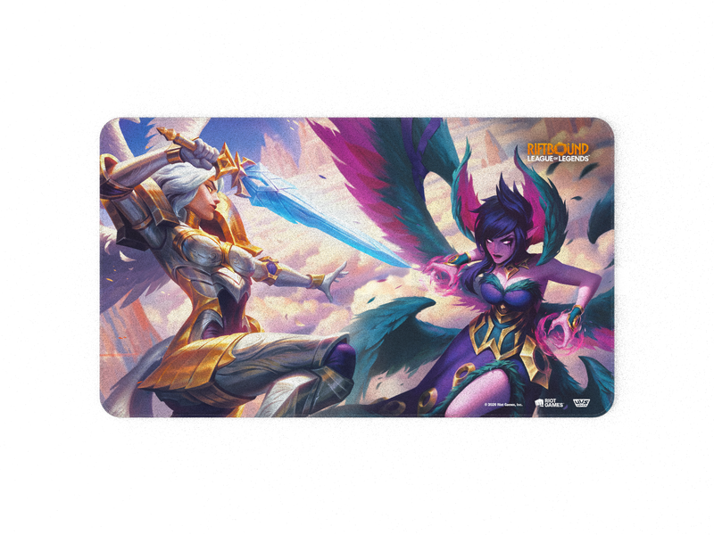 Riftbound League of Legends TCG: Vendetta Playmat #4 (Kayle vs Morgana)