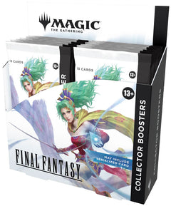 Magic: The Gathering TCG: Final Fantasy Collector Booster Box - 12 Packs Card Game Wizards of the Coast
