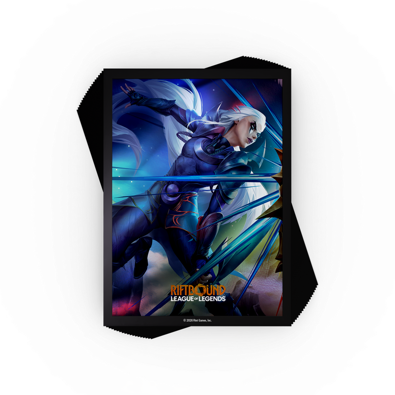Riftbound League of Legends TCG: Vendetta Art Sleeve #3 (Diana vs Leona)