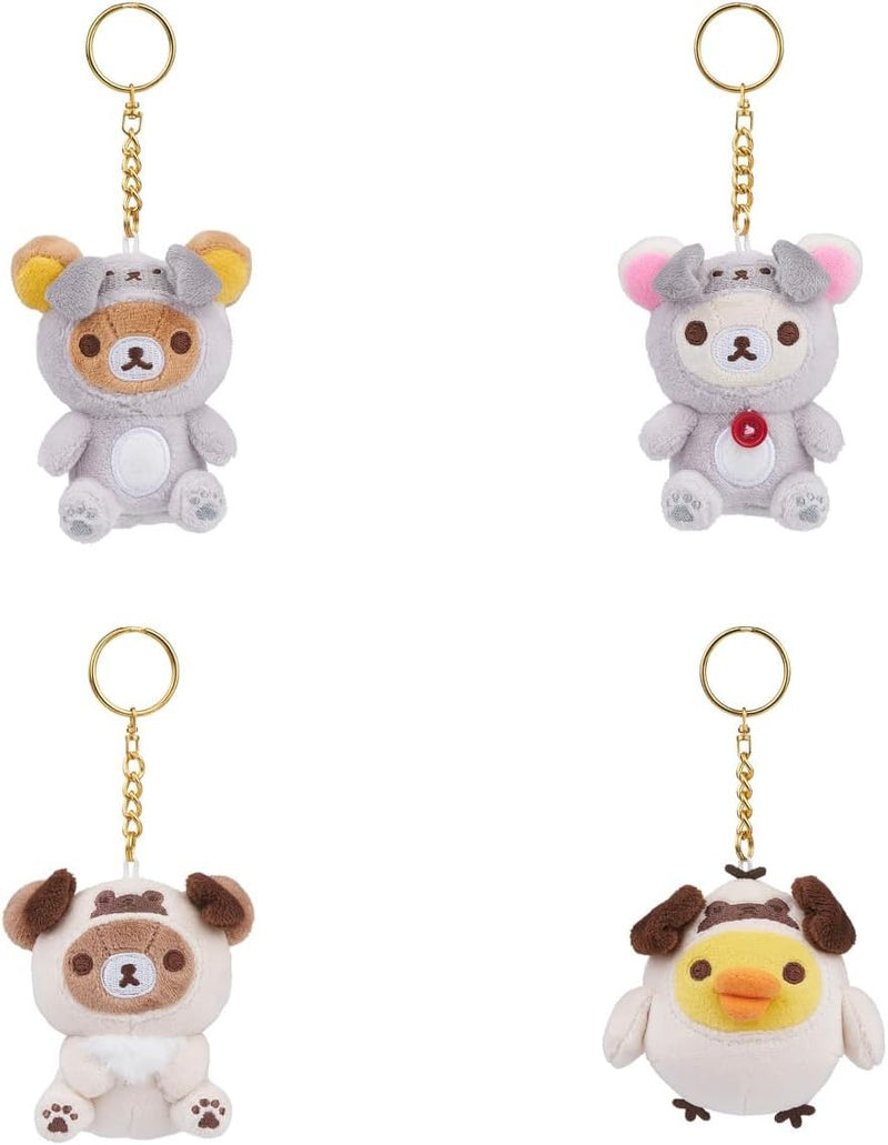 Rilakkuma San-X: Original Pug Series Blind Box Keychains - 1 Random Figure Toys & Games Rilakkuma