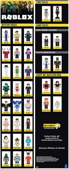 Roblox Celebrity Mystery Figures Series 7 - 6 Pack Toys & Games Jazwares