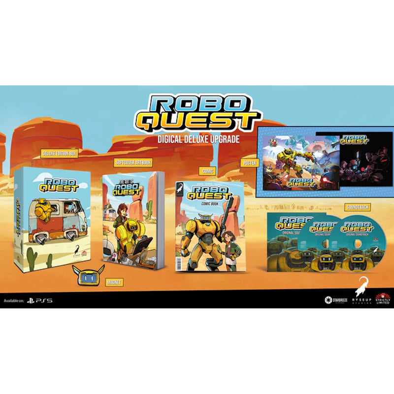 Roboquest - Deluxe Edition UPGRADE ONLY - NO GAME PlayStation 5 Video Game Strictly Limited Games