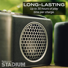 Rocksteady Stadium Subwoofer| Link Unlimited Speakers | 16 Hour Battery Life| Bluetooth Portable Bass Electronics Rocksteady