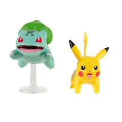 Pokemon Battle Figure Pack: Bulbasaur and Pikachu Toys & Games Jazwares