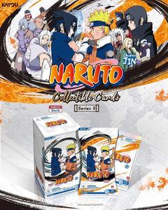 Kayou TCG: Naruto - Smriti Jin Chapter Series 3 Booster Box & PROMO - 12 Packs Card Game Kayou