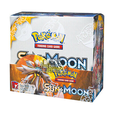 Pokemon TCG: Sun & Moon Booster Box - 36 Packs Card Game Pokemon