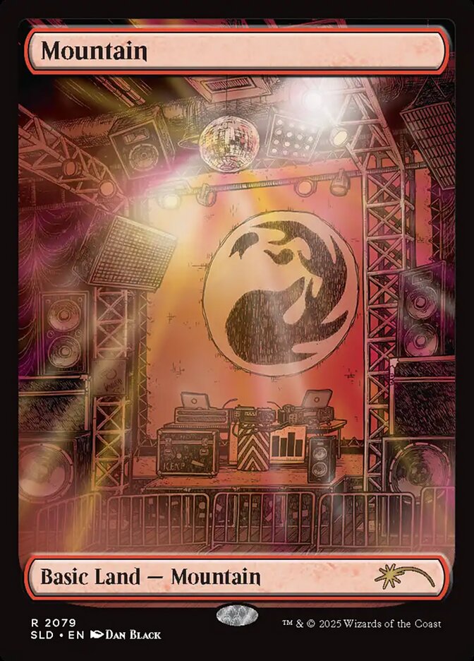 Magic the Gathering: Secret Lair Where the Music Matters - Foil Card Game Wizards of the Coast