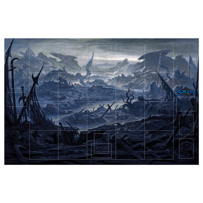 Sorcery TCG: Contested Realm Erik's Curiosa Limited Beta Edition Playmat Card Game Erik's Curiosa