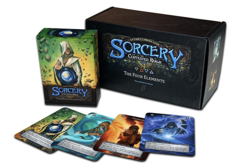 Sorcery: Contested Realm Beta Edition Preconstructed Deck Set Card Game Erik's Curiosa