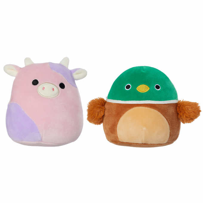 Squishmallows: 8-Pack Fantasy and Wildlife 5 Inch Mini Plush Collection Toys & Games Kellytoy