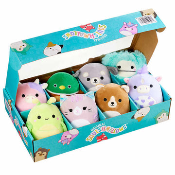 Squishmallows: 8-Pack Fantasy and Wildlife 5 Inch Mini Plush Collection Toys & Games Kellytoy