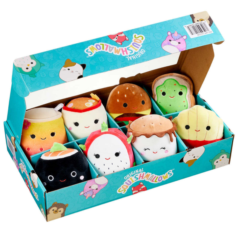 Squishmallows: 8-Pack Food #2- 5 Inch Mini Plush Collection Toys & Games Kellytoy