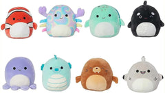 Squishmallows: 8-Pack Sea Animals 5 Inch Mini Plush Collection Toys & Games Kellytoy