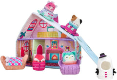 Squishmallows: Squishville Ski Chalet Playset Toys & Games Kellytoy