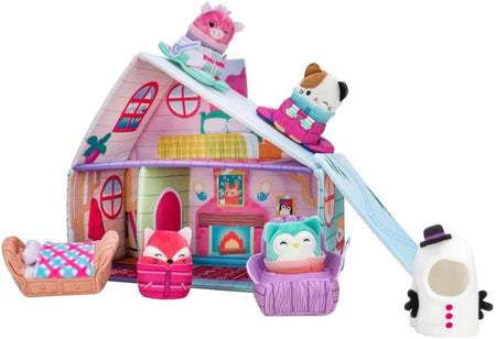 Squishmallows: Squishville Ski Chalet Playset Toys & Games Kellytoy
