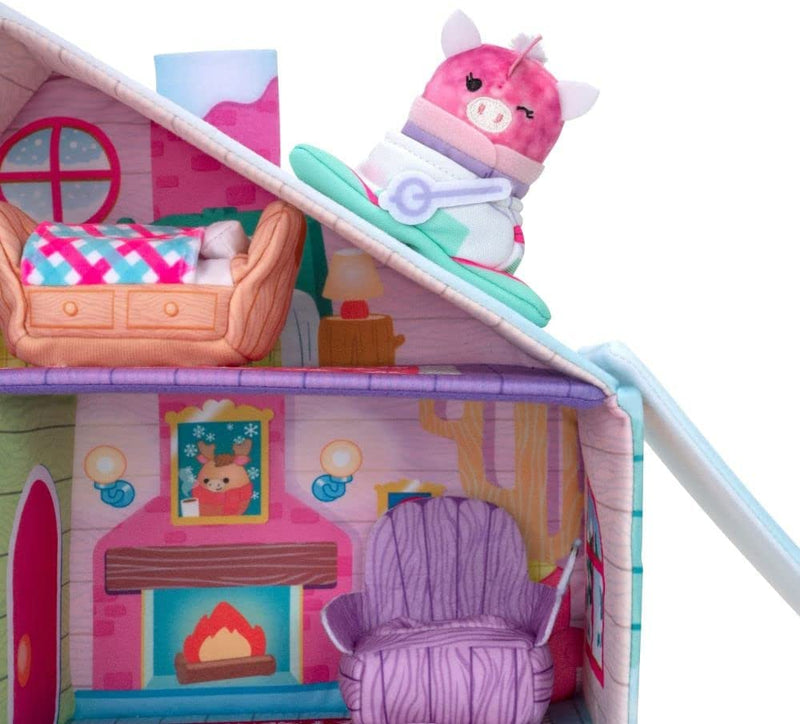 Squishmallows: Squishville Ski Chalet Playset Toys & Games Kellytoy