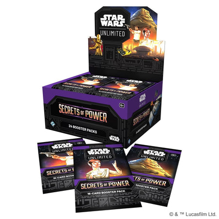 Star Wars Unlimited TCG: Secrets of Power Booster Box - 24 packs Card Game Fantasy Flight Games