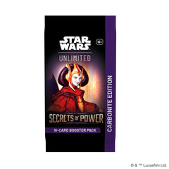 Star Wars Unlimited TCG: Secrets of Power Carbonite Booster Box - 12 Packs Card Game Fantasy Flight Games
