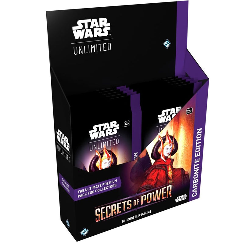 Star Wars Unlimited TCG: Secrets of Power Carbonite Booster - 12 Packs Card Game Fantasy Flight Games