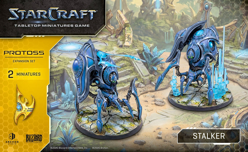 Starcraft: The Miniatures Game: Protoss: Stalker Expansion Set Tabletop Miniatures Archon Studios