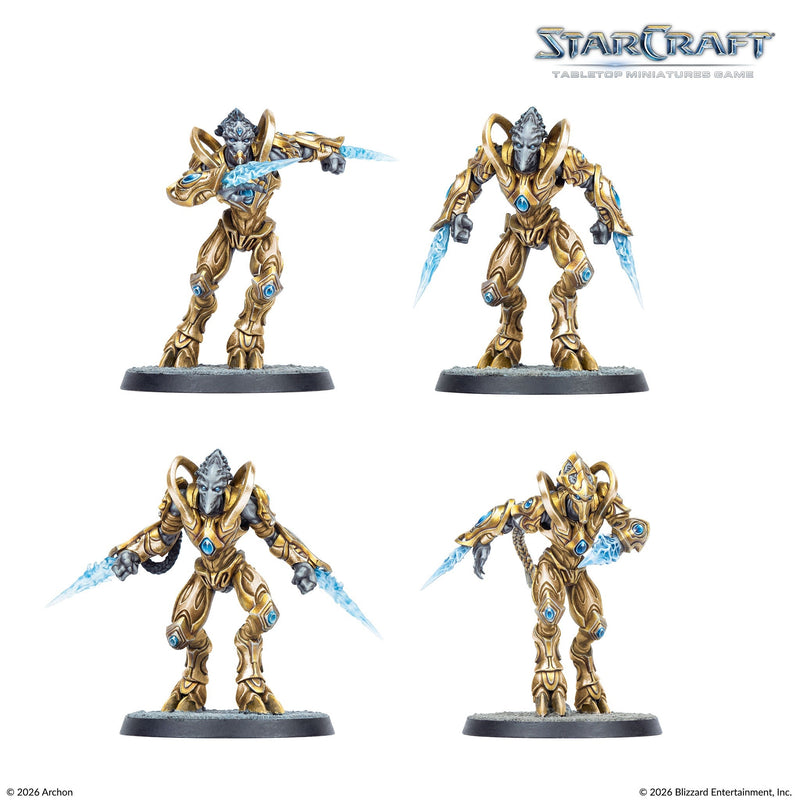 Starcraft: The Miniatures Game: Protoss: Starter Set - Founders Edition Tabletop Miniatures Archon Studios