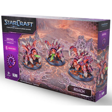 Starcraft: The Miniatures Game: Zerg: Roach Expansion Set Tabletop Miniatures Archon Studios