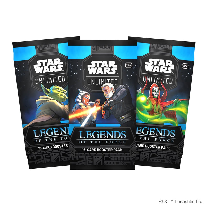 Star Wars Unlimited TCG: Legends of the Force Booster Box - 24 Packs Card Game Fantasy Flight Games