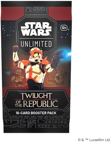 Star Wars Unlimited TCG: Twilight of the Republic Booster Box - 24 Packs Card Game Fantasy Flight Games