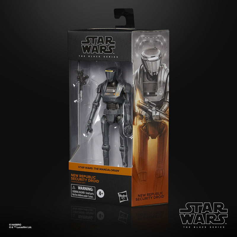 Star Wars: The Black Series - New Republic Security Droid 6-Inch Collectible Action Figure Toys & Games Hasbro