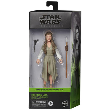 Star Wars: The Black Series - Princess Leia (Ewok Village) 6-Inch Collectible Action Figure Toys & Games Hasbro
