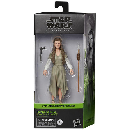 Star Wars: The Black Series - Princess Leia (Ewok Village) 6-Inch Collectible Action Figure Toys & Games Hasbro