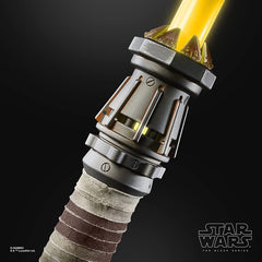 Star Wars: The Black Series - Rey Skywalker Force FX Elite Lightsaber Collectible with Advanced LED and Sound Effects Toys & Games Hasbro
