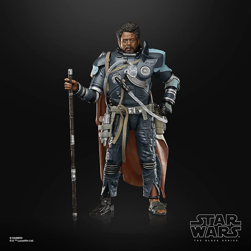 Star Wars: The Black Series - Saw Gerrera 6-Inch Rogue One: A Star Wars Story Collectible Action Figure Toys & Games Hasbro