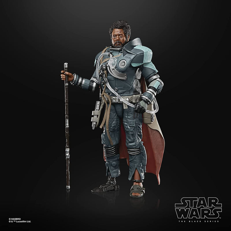 Star Wars: The Black Series - Saw Gerrera 6-Inch Rogue One: A Star Wars Story Collectible Action Figure Toys & Games Hasbro