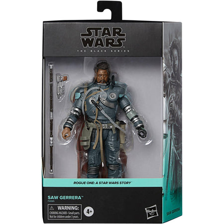 Star Wars: The Black Series - Saw Gerrera 6-Inch Rogue One: A Star Wars Story Collectible Action Figure Toys & Games Hasbro