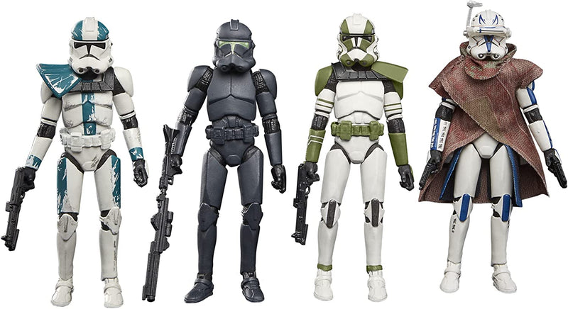 Star Wars: The Vintage Collection - Star Wars: The Bad Batch Special 4-Pack 3.75-inch-Scale Action Figures Toys & Games Hasbro