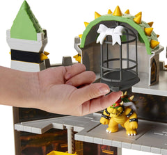 Super Mario Nintendo Deluxe Bowser's Castle Playset Toys & Games JAKKS Pacific