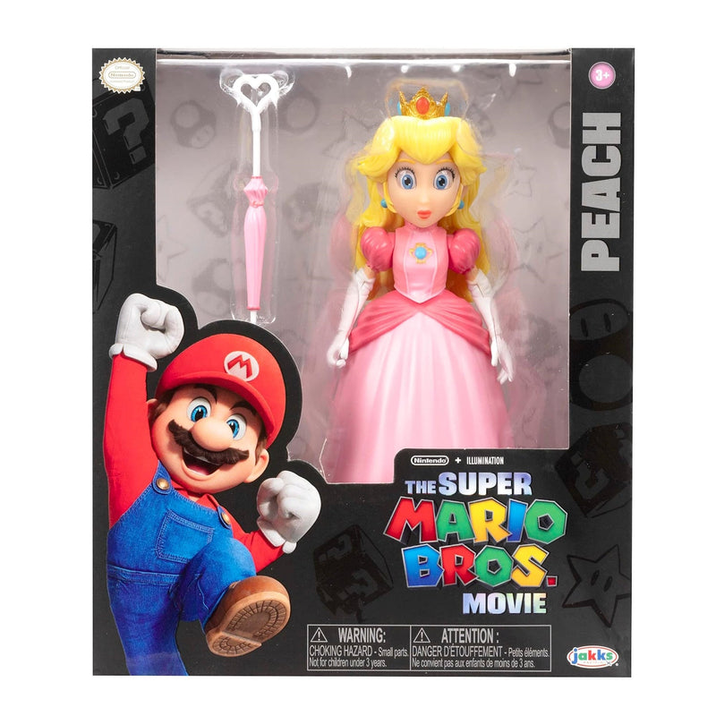 The Super Mario Bros. Movie - Princess Peach Action Figure - 5" Toys & Games JAKKS Pacific