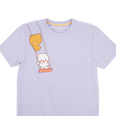 Milk Mocha Bear: Giordano x Milk Mocha Bear: Swing T-Shirts Milk Mocha Bear