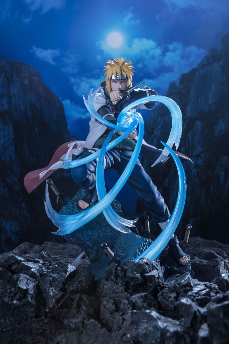 Tamashii Nations: Naruto Shippuden - Minato Namikaze (Rasengan) Extra Battle FiguartsZERO Toys & Hobbies Bandai Namco