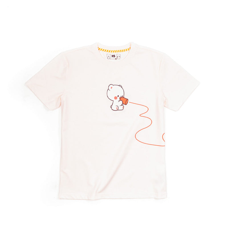Milk Mocha Bear: Giordano x Milk Mocha Bear: Playing Telephone T-Shirts Milk Mocha Bear