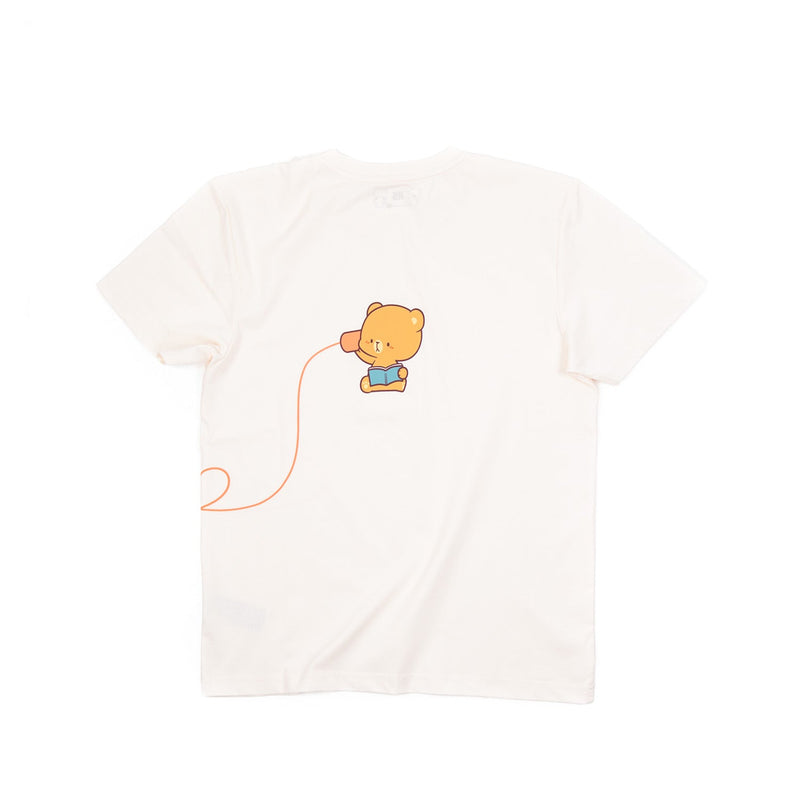 Milk Mocha Bear: Giordano x Milk Mocha Bear: Playing Telephone T-Shirts Milk Mocha Bear