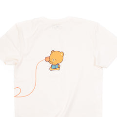 Milk Mocha Bear: Giordano x Milk Mocha Bear: Playing Telephone T-Shirts Milk Mocha Bear